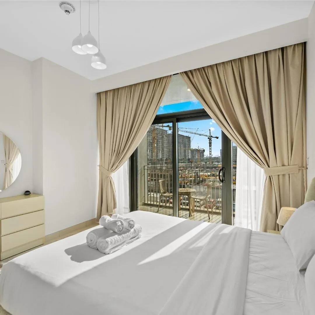 1Bhk Monthly Retreat At Park Point C-Dubai Hills Apartment
